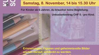 Flyer Atelier für Kinder 8 11 25
