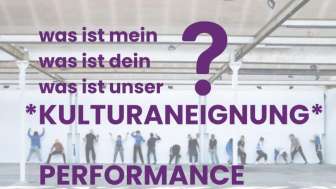 *Kulturaneignung* wilde Plattform #2