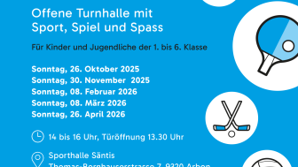 Sportfabrik junges Arbon, offene Turnhalle Sportfabrik junges Arbon, offene Turnhalle