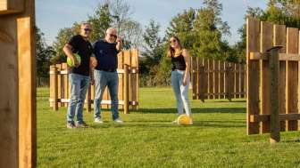 Fussballgolf, Teamspass im Thurgau