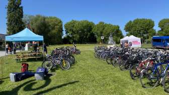 Velobörse an der Konstgrenze Kreuzlingen-KN