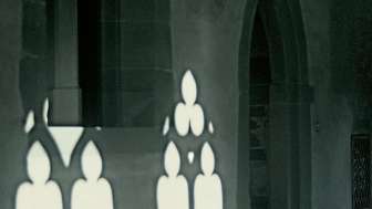 Das Kloster bei Nacht