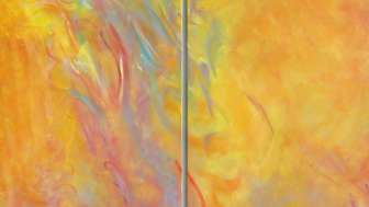 anspeter Münch, Ohne Titel, aus dem Zyklus: Die Hochzeit des Sonnenkönigs (Detail), 1989, Sammlung Würth, Inv. 18566 | Foto: Jakob Jägli-Schmelz