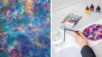Erwachsenen-Workshop: Loose Watercolour - Abstrakte Formen Erwachsenen-Workshop: Loose Watercolour - Abstrakte Formen