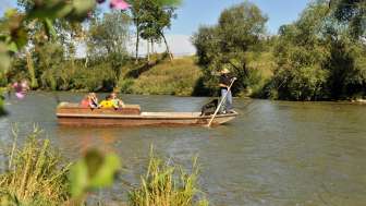Fähre über die Sitter