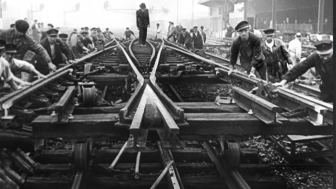 Trains Filmausschnitt Gleise