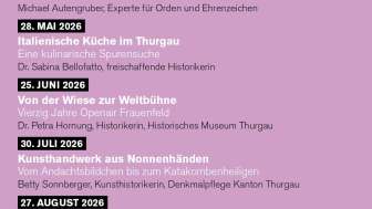Museumshäppli programm 2026 rückseite