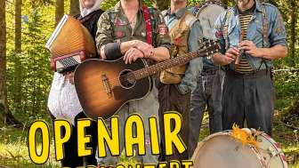 Openair Kinderkonzert mit «Marius & die Jagdkapelle»