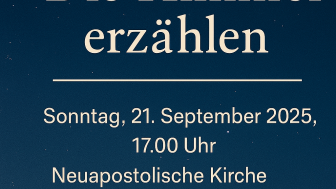 Konzert Zürichsee-Chor - Die Himmel erzählen Konzert Zürichsee-Chor - Die Himmel erzählen