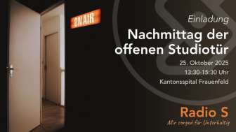 Nachmittag der offenen Studiotür Nachmittag der offenen Studiotür