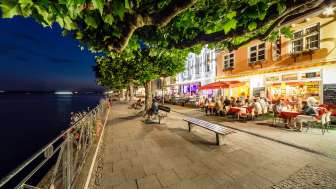 Meersburg by night Meersburg by night