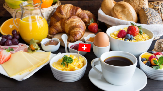 Brunch Bild Schweizer Fahne