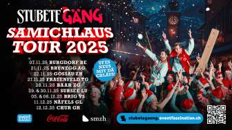 Stubete Gäng - Samichlaus Tour 2025 – Die grösste Schweizer Tour ist zurück! Stubete Gäng - Samichlaus Tour 2025 – Die grösste Schweizer Tour ist zurück!