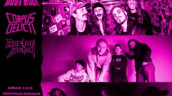 Treppi Thrash mit Dust Bolt (DE) + Corpus Delicti (CH) + Doctor Detox (CH) Treppi Thrash mit Dust Bolt (DE) + Corpus Delicti (CH) + Doctor Detox (CH)