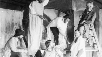 Restaurierung Refektorium 1889 Newsletter sw