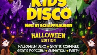 KIDS DISCO - HALLOWEEN EDITION @KLUB 8, SCHAFFHAUSEN