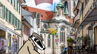 Detektiv-Trail Frauenfeld mit Detektiv Dachs