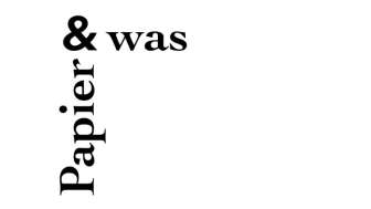 Papier&Was Papier&Was