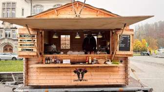 Flohmarkt auf dem Marktplatz Weinfelden