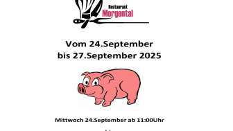 Metzegete im Restaurant Morgental, Steinach