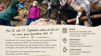 Höhlenfeuer und Ziegenduft