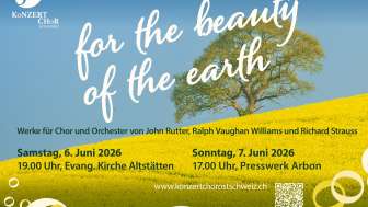 Flyerbild quer Beauty of the Earth 2026 gross