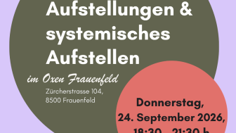 Systemische Gruppen-Aufstellungen Oxen, Frauenfeld