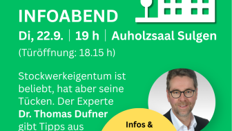 Stockwerkeigentum - Informationsanlass für jeden