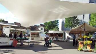 Wochenmarkt Weinfelden | Bildquelle buurpur.ch