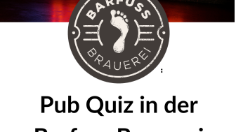 Pubquiz in der Brauerei im September Pubquiz in der Brauerei im September