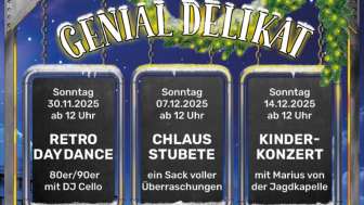 Genialer Dezember - Kinderkonzert mit Marius von der Jagdkapelle Genialer Dezember - Kinderkonzert mit Marius von der Jagdkapelle
