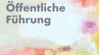 Öffentliche Kunstführung Öffentliche Kunstführung