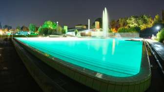 Sommernacht im Freibad Sommernacht im Freibad