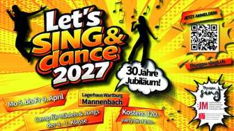 Sing- und Tanzlager