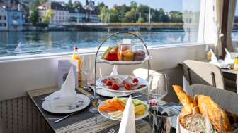 Brunch-Schiff auf Untersee und Rhein