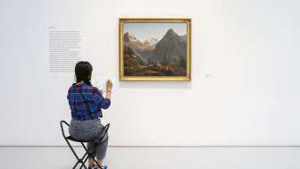 Karl Christian Sparmann, Die Rosengartengruppe in Südtirol, 1827, Sammlung Würth, Inv. 4575