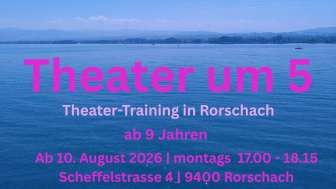 Theater um 5 - für Menschen ab 9 Jahren