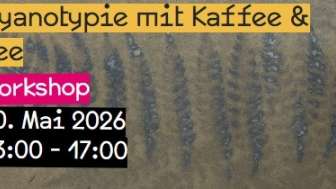 Cyanotypie mit Kaffee & Tee