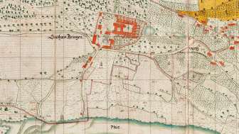 Detail aus Josephus Wechs Güterkarte, 1745, Staatsarchiv Thurgau, 7'42'557