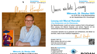 Lesung mit Marcel Huwyler