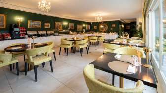 Hotel Porto Sofie Bar Brasserie in Gottlieben in Thurgau bei Kreuzlingen am Seerhein Brunch Buffet Speisesaal  2048x1365