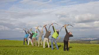 Bogenschiessen einmal anders