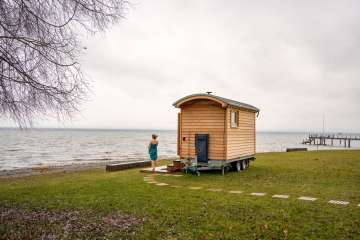 Bodenseeufer, Sauna, Thurgau, Wintererlebnis