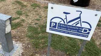 E-Bike-Ladestation: pipo's BAR, Berlingen