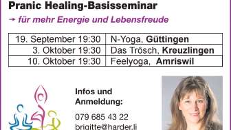 Info-Anlass Pranic Healing