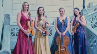 Nuancen Streichquartett und Simone Keller