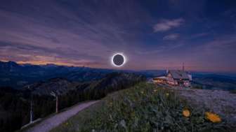 Sonnenfinsternis auf dem Kronberg